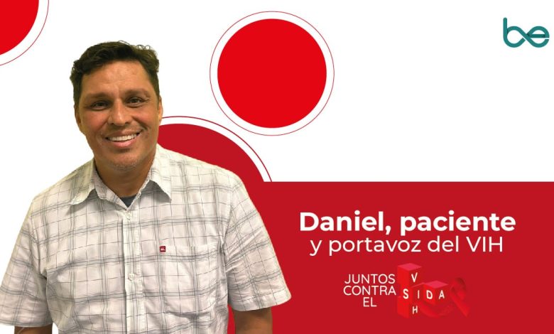 Daniel, paciente y portavoz del VIH