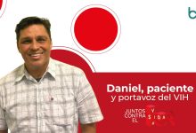 Daniel, paciente y portavoz del VIH