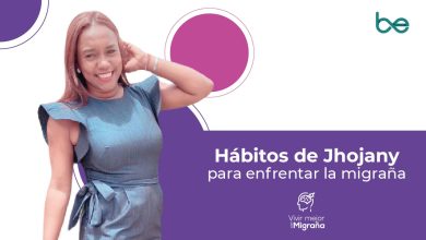 Hábitos de Jhojany para enfrentar la migraña