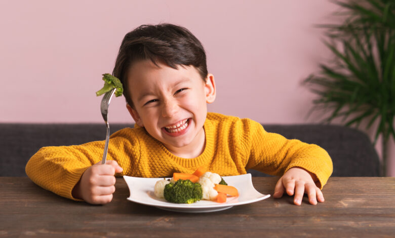 5 trucos para que los niños coman vegetales