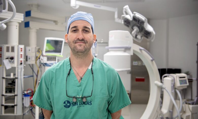 Dr. Rafael Santini Domínguez, cirujano vascular en el Hospital Episcopal San Lucas, de Puerto Rico