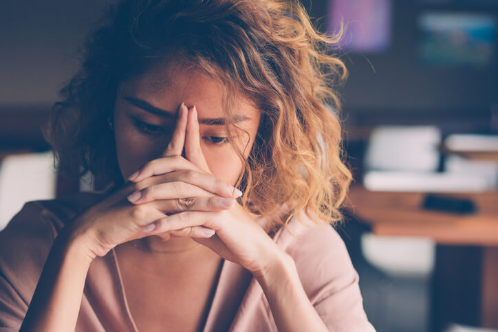 Mujer con Enfermedad inflamatoria crónica del intestino