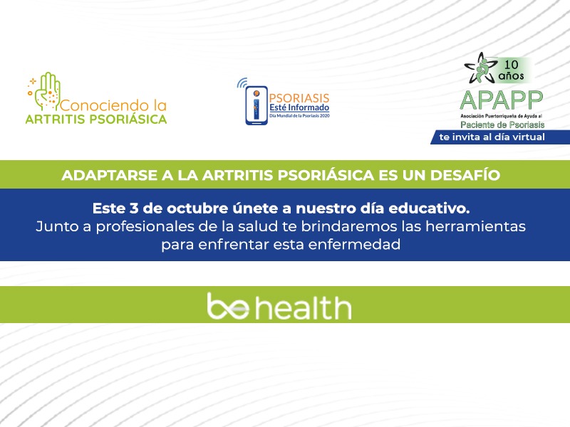 Conociendo la artritis psoriásica: espacio educativo digital liderado por BeHealth