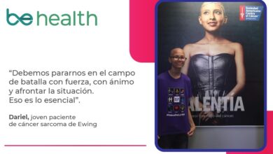 Dariel, paciente con cáncer