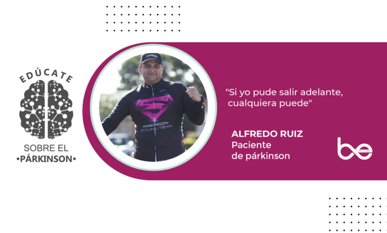 Alfredo Ruiz, ciclista y paciente de párkinson