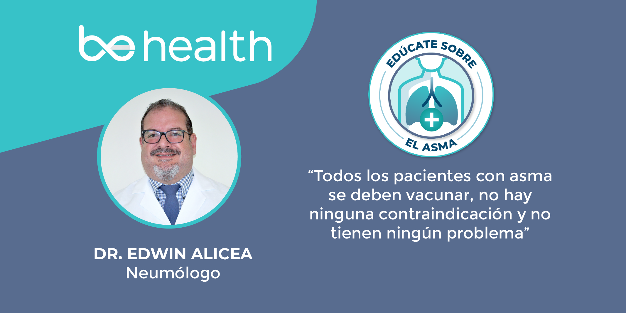 Dr. Edwin Alicea, neumólogo