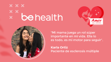 Karla Ortiz, paciente de esclerosis múltiple