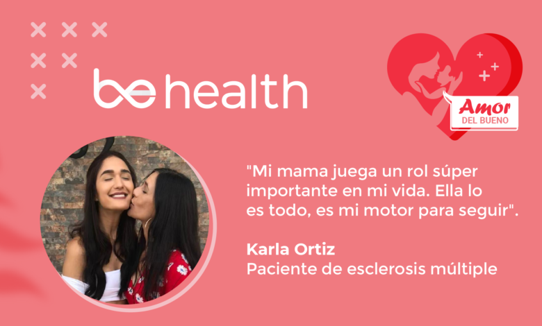 Karla Ortiz, paciente de esclerosis múltiple