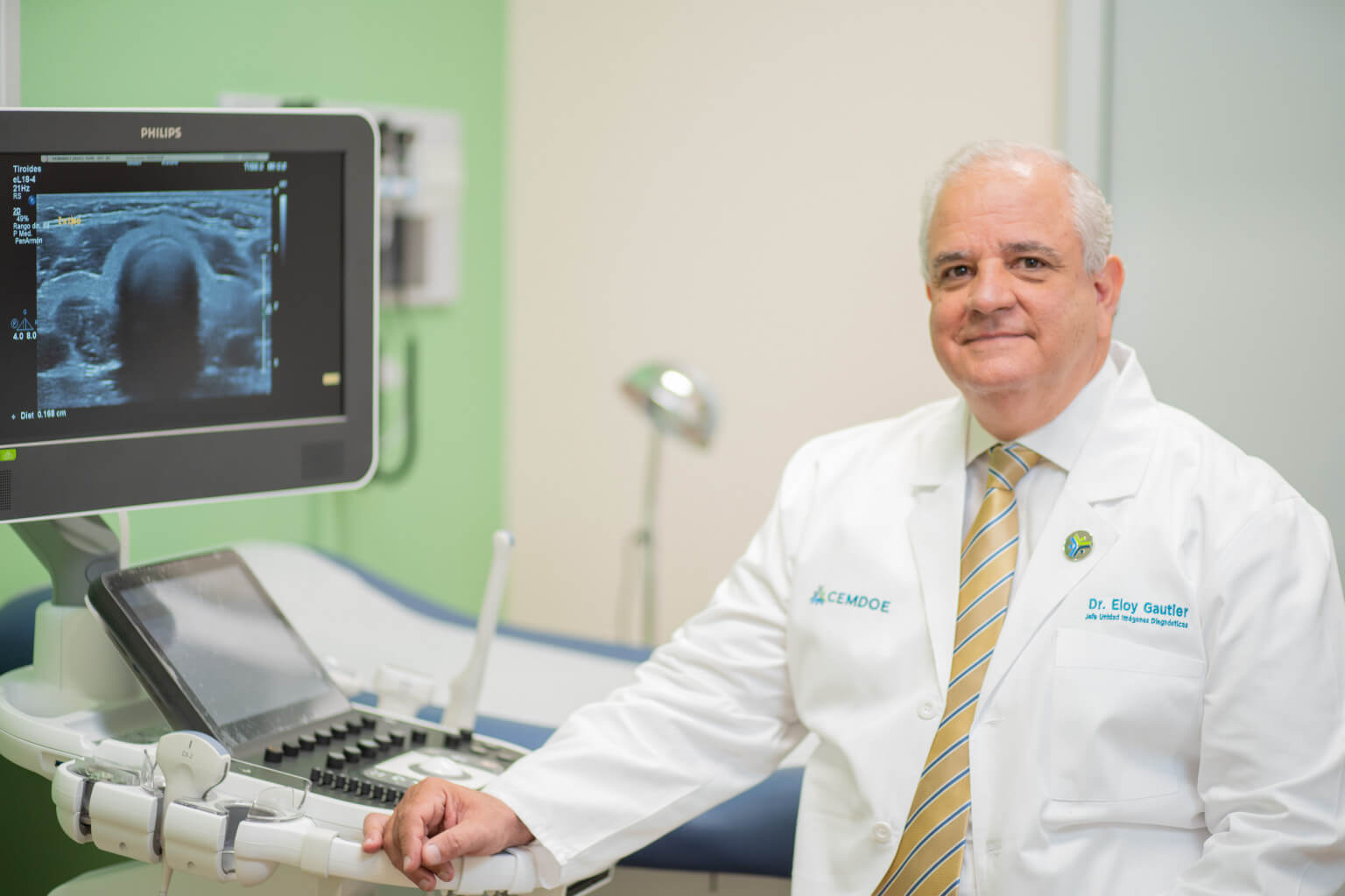 Dr Eloy Gautier, jefe médico de la Unidad de Imágenes