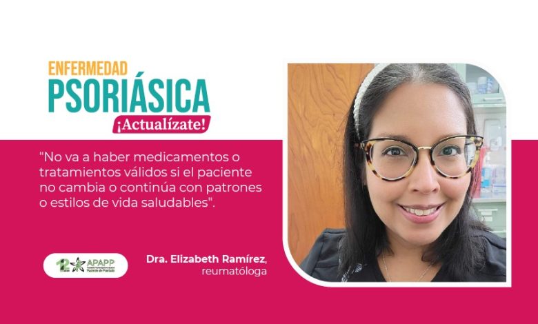 Dra. Elizabeth Ramírez, reumatóloga