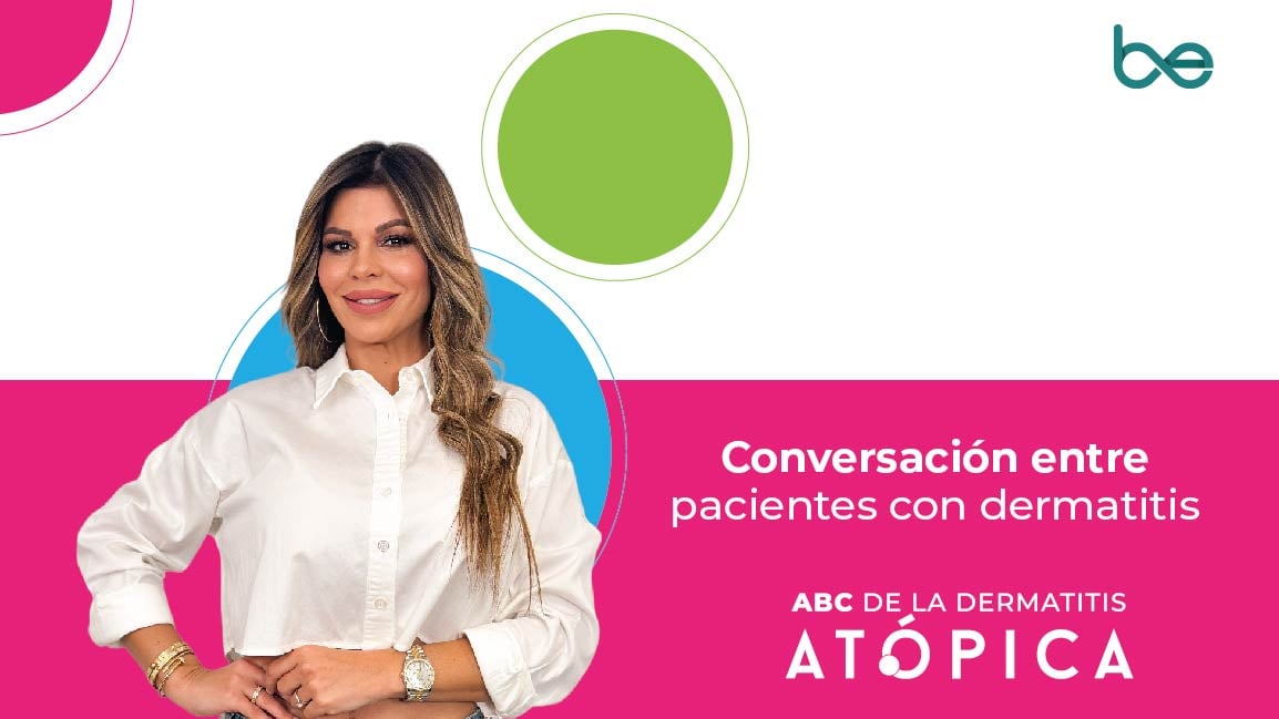 Conversación entre pacientes con dermatitis