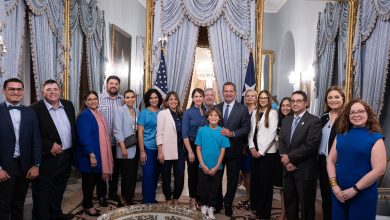 El gobernador de Puerto Rico, Pedro R. Pierluisi, junto a organizaciones aliadas sobre diabetes.