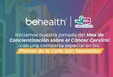 El grupo multimedios BeHealth inaugura oficialmente el Mes de Concientización sobre el Cáncer Cervical con una comparsa especial en las Fiestas de la Calle San Sebastián los días 19 y 20 de enero.