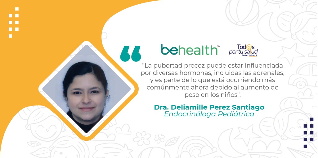 La pubertad precoz ocurre cuando el cuerpo de un niño comienza a cambiar a un cuerpo adulto demasiado pronto.