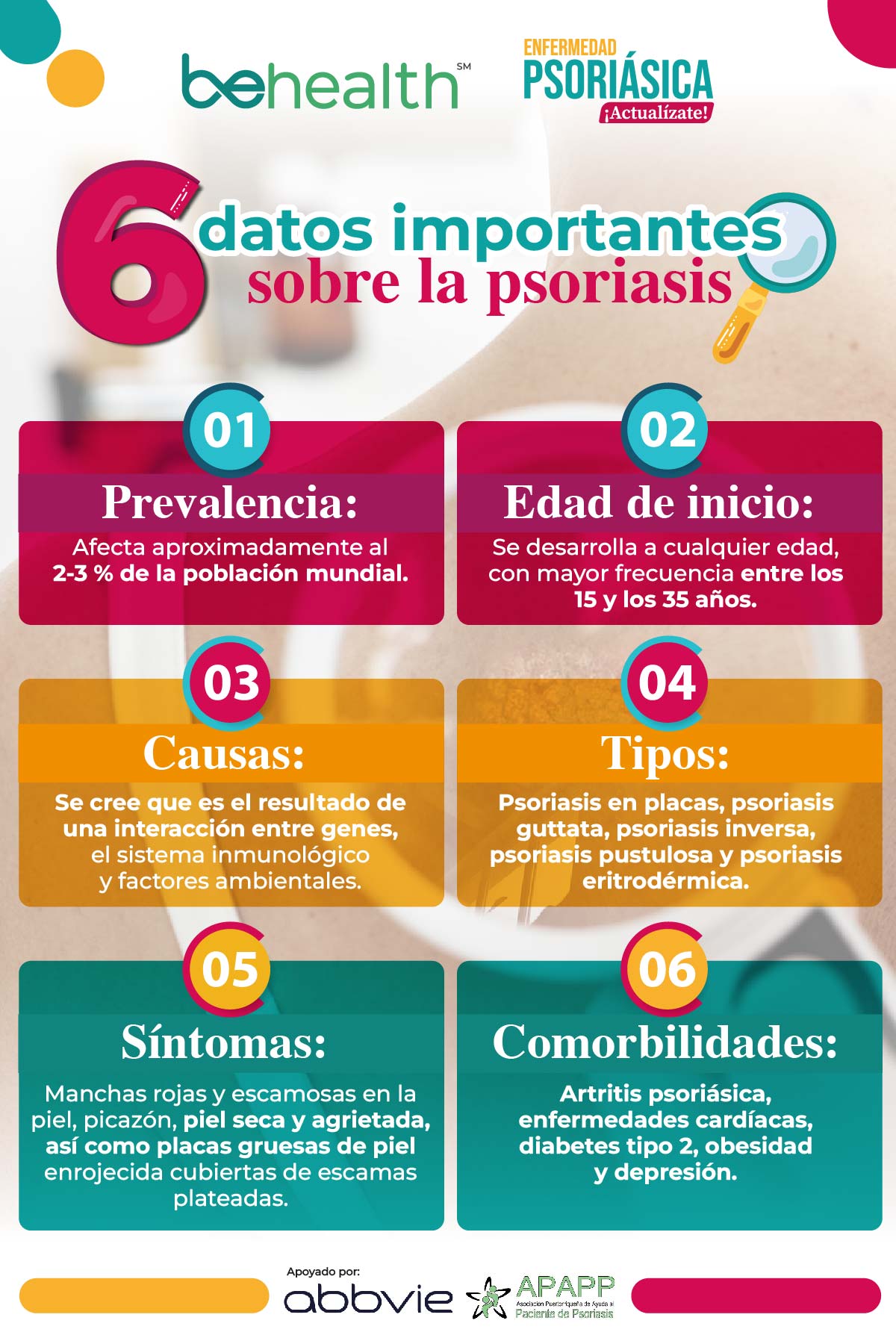 1 6 datos importantes sobre la psoriasis