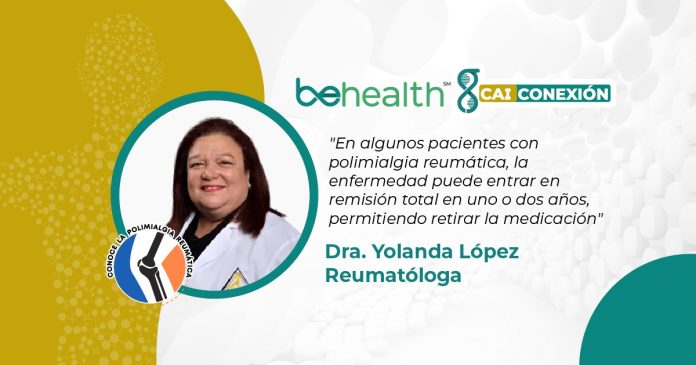 Aproximadamente el 30 % de los pacientes con PMR pueden desarrollar una inflamación de las arterias