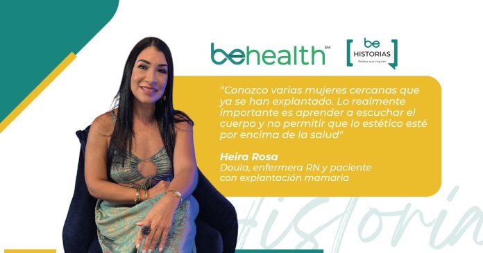 Heira Rosa y su proceso de explantación