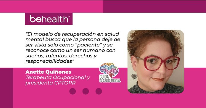 El modelo de recuperación en salud mental no se limita a controlar los síntomas, también busca que las personas puedan retomar su proyecto de vida