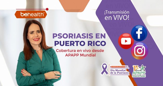 BeHealth acompaña la jornada del Día Mundial de la Psoriasis de APAPP con transmisiones especiales