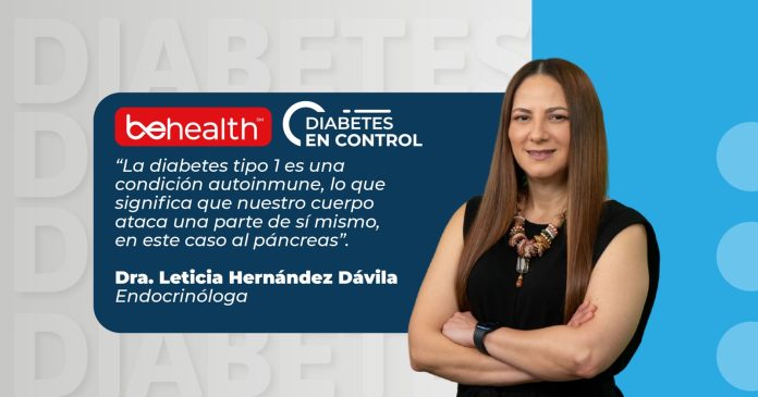 La diabetes tipo 1 es una condición autoinmune en la que el sistema inmunitario del cuerpo destruye las células del páncreas.