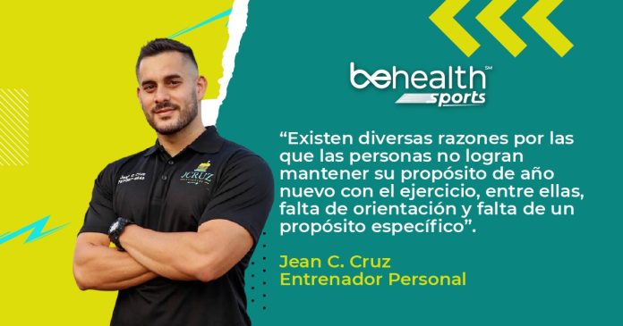Jean C. Cruz, explicó por qué le cuesta tanto a las personas cumplir con los objetivos de entrenamiento al comenzar el año.