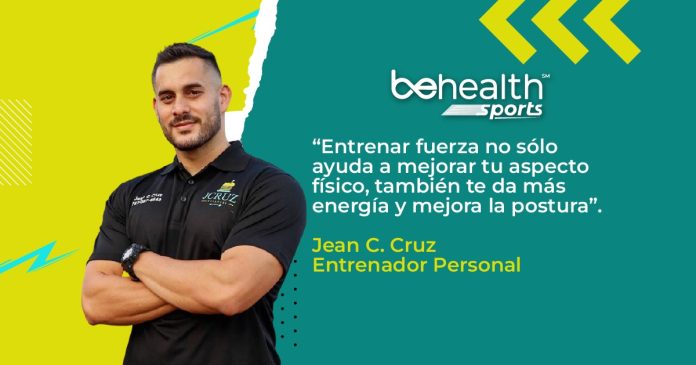 El entrenador personal, Jean C. Cruz, compartió la importancia y beneficios que tiene el ejercicio de fuerza en las personas.