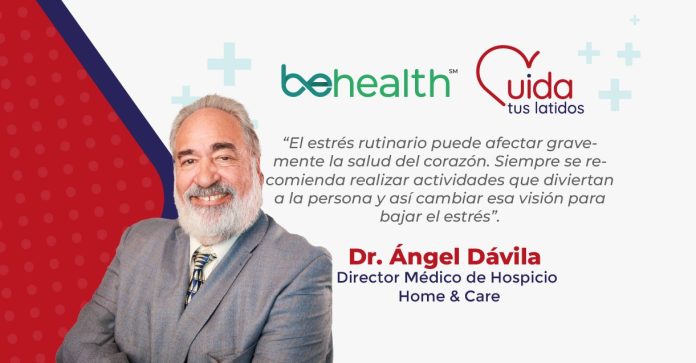 El Dr. Ángel Dávila compartió con BeHealth los aspectos claves del cuidado del corazón en el hogar, y los factores de riesgo.