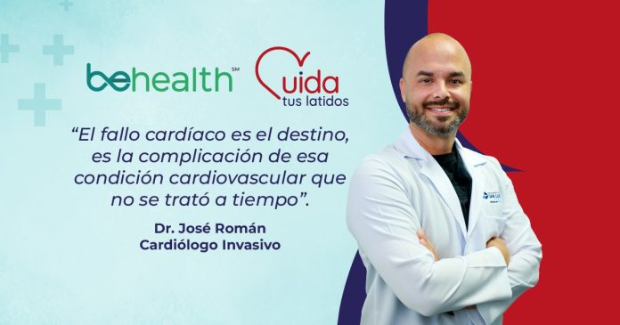 El Dr. José Román, cardiólogo invasivo del Centro Episcopal San Lucas, explicó los datos más relevantes sobre el fallo cardíaco.