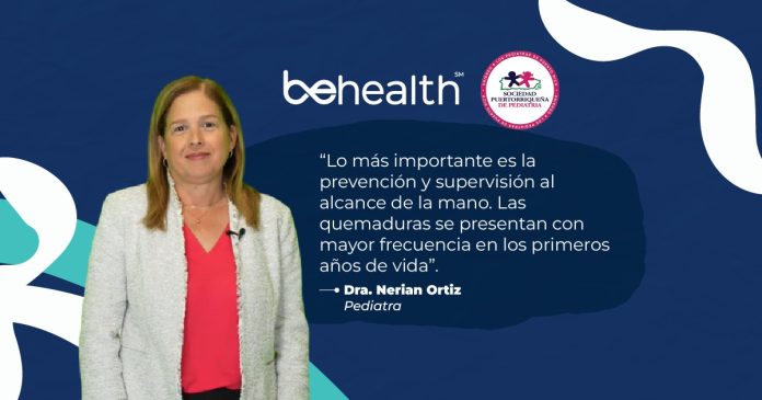 Las quemaduras en la infancia en el hogar son más frecuentes de lo común y son accidentes que son totalmente prevenibles.
