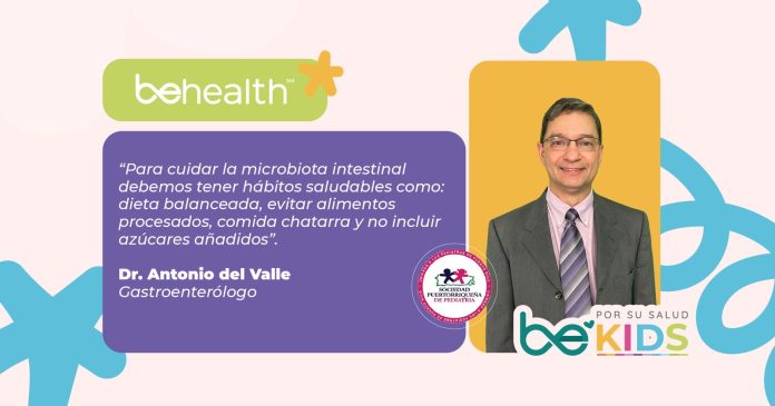El Dr. Antonio del Valle, compartió con BeHealth cómo es el desarrollo de la microbiota intestinal en los bebés y la forma en que se cuida.