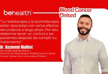 El Dr. Raymond Mailhot, habló del estudio sobre sobrevivencia de linfoma en Hodgkin’s financiado por Blood Cancer United.