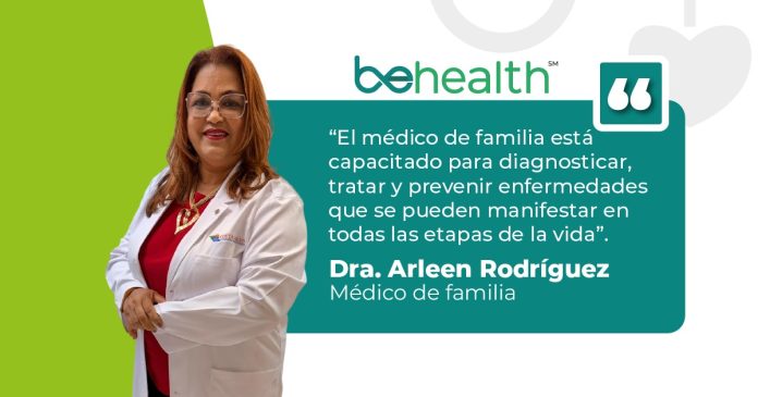 La Dra. Arleen Rodríguez, médico de familia, explicó cuál es la labor que desempeña el médico de familia en el entorno de la salud.
