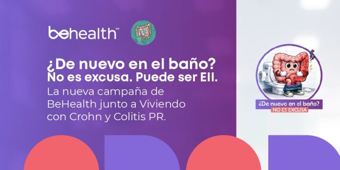 BeHealth, en alianza con el grupo de apoyo Viviendo con Crohn y Colitis PR, presenta la campaña de concienciación “De Nuevo en el Baño”.