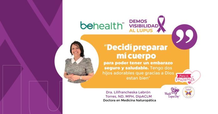 Padecer lupus ser madre de dos hijos y ejercer en el área de la medicina puede parecer más complicado de lo que se ve.