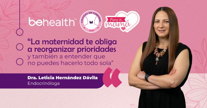 “La maternidad te obliga a reorganizar prioridades y también a entender que no puedes hacerlo todo sola”, afirmó.