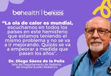 Recomendaciones para niños ante la ola de calor en Puerto Rico El Dr. Diego Sáenz de la Peña, compartió con BeHealth la actualidad que se está viviendo ante las olas de calor tan intensas en Puerto Rico.