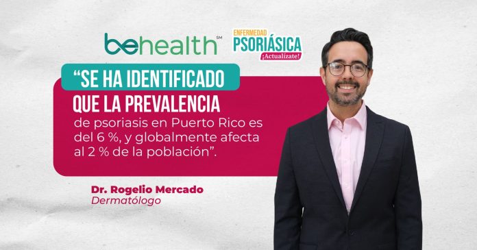 El Dr. Rogelio Mercado, compartió las características principales de la psoriasis, donde resaltó las causas, tratamientos.