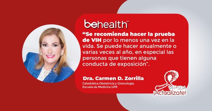 La Dra. Carmen D. Zorrilla, compartió datos claves de la actualidad del VIH en Puerto Rico y las características esenciales del virus.