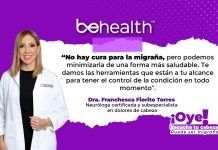Dra. Franchesca Fiorito: nutrición, mitos, realidades y manejo adecuado de la migraña La Dra. Franchesca Fiorito Torres, compartió con BeHealth los aspectos claves de la migraña y desmintió los mitos más frecuentes.
