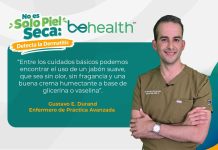 Los pacientes con dermatitis atópica deben cuidar su piel, con el fin de evitar y prevenir brotes o exacerbaciones de los síntomas.
