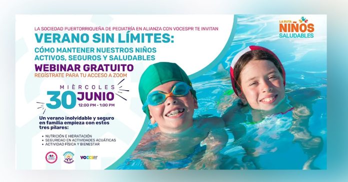 VOCESPR informó sobre dos webinars completamente gratuitos bajo el nombre de Niños Saludables, una experiencia educativa.