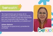 Consejos para uso correcto de la mochila Cada inicio de clases vuelve a surgir una preocupación recurrente: el peso de las mochilas y la forma en que niños y jóvenes las utilizan.