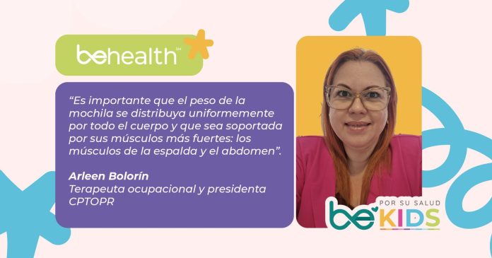 Cada inicio de clases vuelve a surgir una preocupación recurrente: el peso de las mochilas y la forma en que niños y jóvenes las utilizan.
