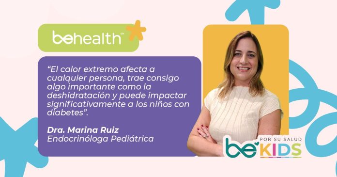 Las fuertes olas de calor en la isla afectan más a quienes son pacientes de alguna condición, en este caso: niños con diabetes.