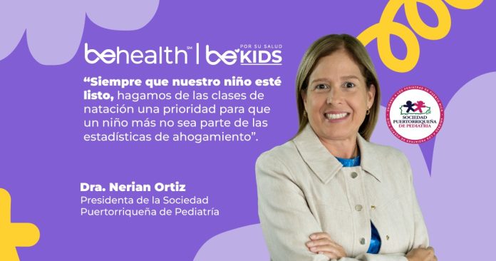 natación infantil: herramienta par ala prevención de ahogamientos en Puerto Rico