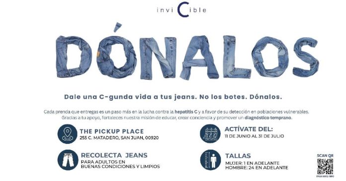 Puerto Rico se preparan para el JEAN-TÓN, siendo esta la jornada de cierre del recogido de mahones de la campaña InviCible.