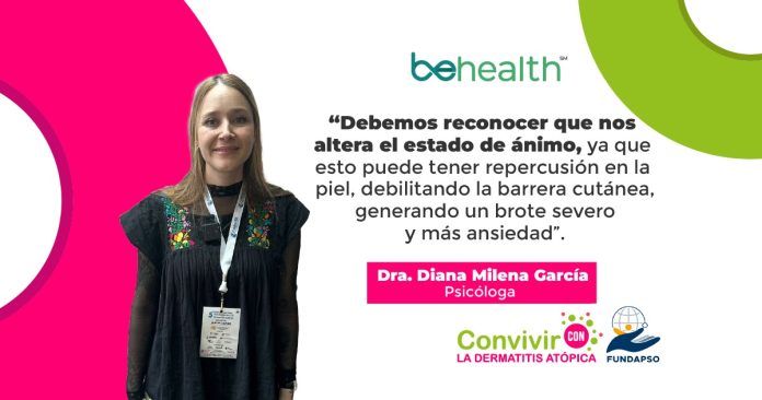 Hay un factor que va más allá de la piel en pacientes con dermatitis atópica: la salud mental, siendo clave el apoyo constante.