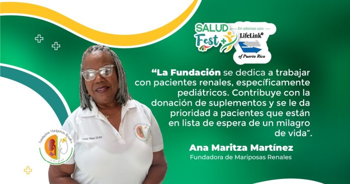 Ana Maritza Martínez, fundadora de Mariposas Renales, explicó la manera en la que el acompañamiento y la educación transforman el diagnóstico.