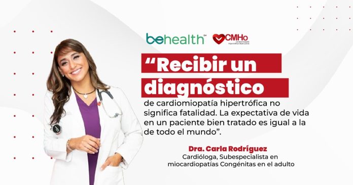 La Dra. Carla Rodríguez, conversó con BeHealth sobre lo que conlleva padecer de cardiomiopatía hipertrófica.
