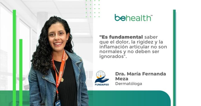 La Dra. María Fernanda Meza, conversó sobre la psoriasis y las enfermedades asociadas que se pueden desarrollar durante la condición.